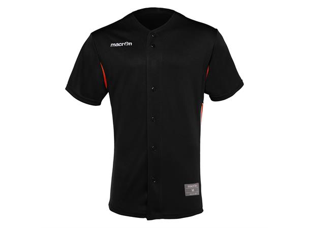 Defender Baseball Jersey BLK/ORA M Enkel baseballdrakt 