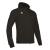 Zither Full Zip Hoody BLK 3XL Hettejakke i myk bomullsmiks 