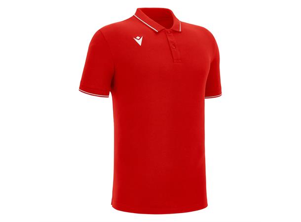 Comedy Eco Polo RED 3XS Poloskjorte i Ecotekstil- Unisex 